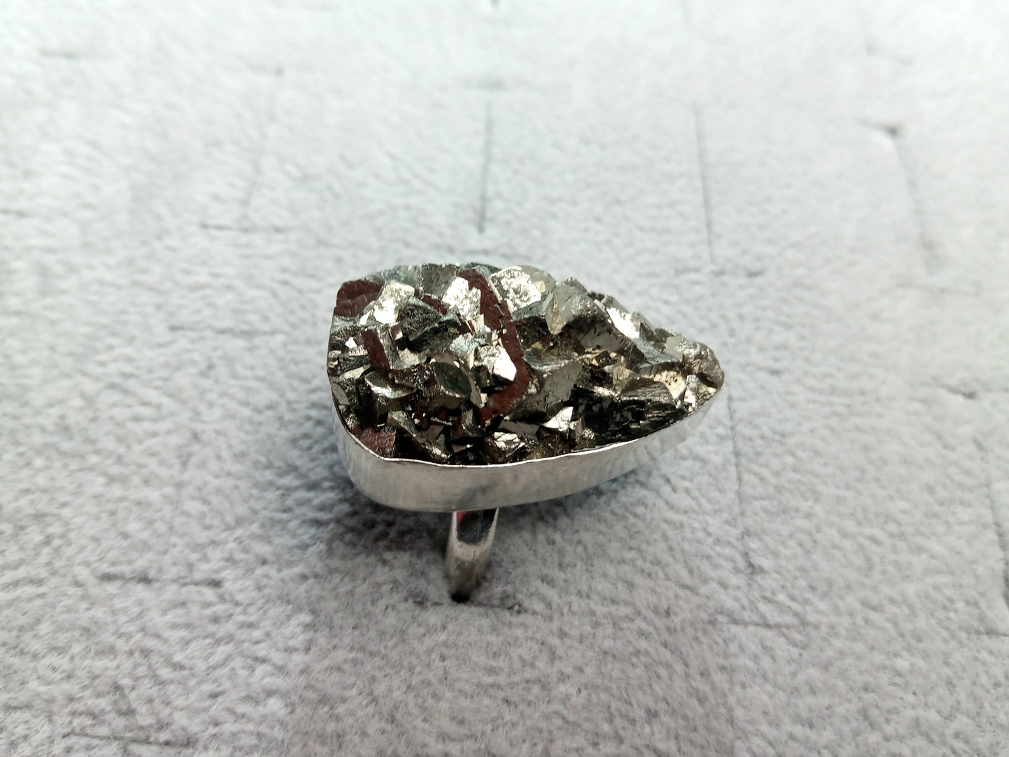 A ring of pyrite