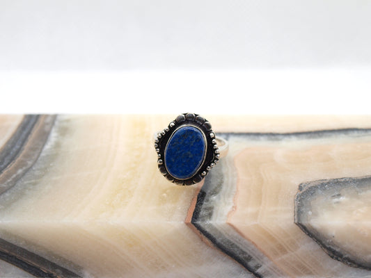 Lapis lazuli ring